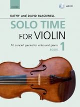 Solo Time for Violin, book 1 (with audio)