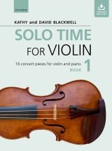 Solo Time for Violin, book 1 with audio